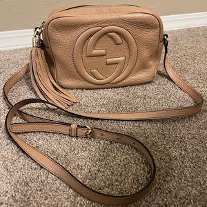 Authentic Gucci Soho Disco Crossbody Bag